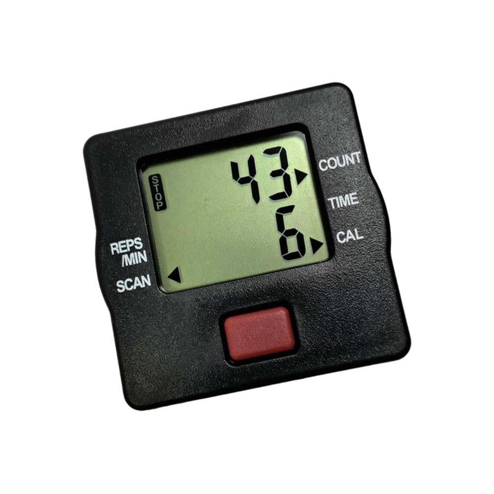 Aosekaa Stepper Counter, Replacement Monitor Speedometer Meter Monitor Counter Machine Counter Machine Home Gym Workout, 5.196cmx9.05mm, Black