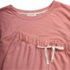 Lucky Brand Women's 2-Piece Pajama Set  Soft Sleepwear with Short Sleeve Shirt and Jogger Pants with Pockets, Medium, Rosette view 3