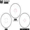 Monstrum Ruckus 3X Prism Scope with Shake Awake | Circle Dot Reticle view 2