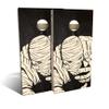 Skip's Garage Mummy Cornhole Set - Backyard 2x4 (Weather Bags) - Include Hole + Edge Lights view 1