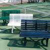 Putterman Replacement Slat for Courtside Tennis Bench, 5' (Blue) view 1