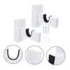 Gogogmee 1 Pair Wall-mounted Bat Rack Holder Wooden Bat Hangers for Baseball and Softball for Displaying and Storing Game-used view 4