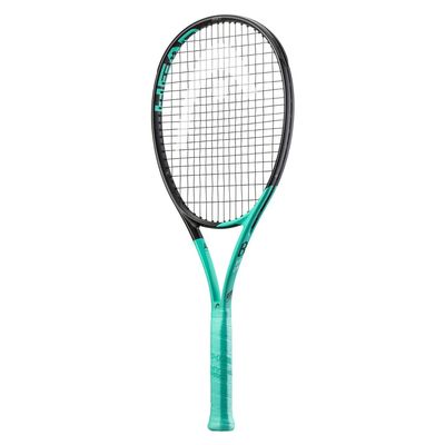 HEAD Boom Team 2024 Tennis Racquet - 4 3/8 - Strung Mid Tension with Velocity 16 Gauge