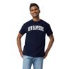 Barnesmith University of New Hampshire UNH Wildcats Short Sleeve Adult Unisex T-Shirt, Classic, Navy, Large view 2