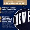 Barnesmith University of New Hampshire UNH Wildcats Short Sleeve Adult Unisex T-Shirt, Classic, Navy, Large view 4
