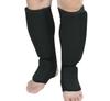 Cloth Shin & Instep Guard for Martial Arts, Taekwondo, Karate Training, Sports (Black, S)
