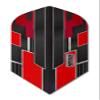 US Darts 3 Sets (9 Flights) Pentathlon Shimmer Red 100 Micron Ex-Tough Slim Dart Flights view 1