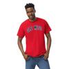 Barnesmith University of Mississippi Ole Miss Rebels Short Sleeve Adult Unisex T-Shirt, Classic, Red, Small view 2