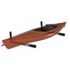 Extreme Max 3006.7169 Solid Steel L-Shaped Wall Mount Rack with Poly-Foam Padding for SUP, Kayak, Surfboard view 4