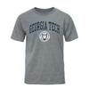 Barnesmith Georgia Tech Yellow Jackets GT Short-Sleeve T-Shirt, Heritage, Charcoal Grey, Small view 1