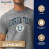 Barnesmith Georgia Tech Yellow Jackets GT Short-Sleeve T-Shirt, Heritage, Charcoal Grey, Small view 3