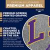 Barnesmith Louisiana State University LSU Tigers Short-Sleeve T-Shirt, Heritage, Charcoal Grey, Small view 4