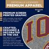 Barnesmith Iona University Iona Gaels Short-Sleeve T-Shirt, Heritage, Charcoal Grey, Small view 4