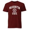 Barnesmith Washington State University WSU Cougs Short-Sleeve T-Shirt, Heritage, Crimson, Medium view 1