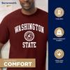 Barnesmith Washington State University WSU Cougs Short-Sleeve T-Shirt, Heritage, Crimson, Medium view 3