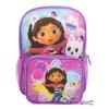 AI Accessory Innovations Gabbys Dollhouse 2 Piece Backpack Set, Pre-School Girls 16" Travel Bag, Pink view 2