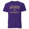 Barnesmith James Madison University JMU Dog Short-Sleeve T-Shirt, Heritage, Purple, Large view 1