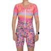 Zoot Womens LTD Tri Aero Fz Racesuit, Short Sleeve Aerodynamic Cycle Race Swim Bike Run Tri Suit with Pockets UPF 50+ Fabric - Club Aloha - X-Large view 1
