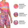 Zoot Womens LTD Tri Aero Fz Racesuit, Short Sleeve Aerodynamic Cycle Race Swim Bike Run Tri Suit with Pockets UPF 50+ Fabric - Club Aloha - X-Large view 4