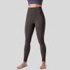 GOKKILRW Workout Leggings for Women Seamless Scrunch Tights Stretch Compression Tummy Control Skinny Gym Fitness Girl Sport Active Yoga Pants Coffee view 2
