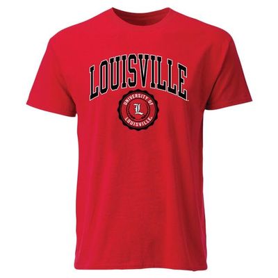 Barnesmith University of Louisville UofL Cardinal Bird Short-Sleeve T-Shirt, Heritage, Cardinal, Medium