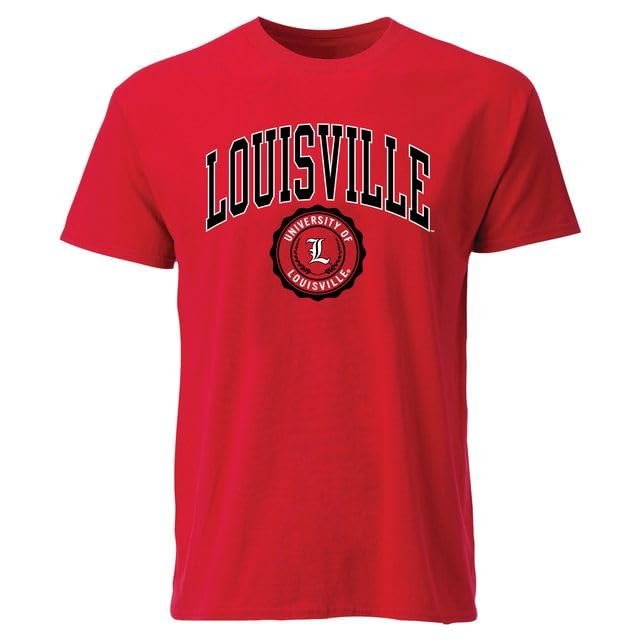 Barnesmith University of Louisville UofL Cardinal Bird Short-Sleeve T-Shirt, Heritage, Cardinal, Medium