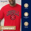 Barnesmith University of Louisville UofL Cardinal Bird Short-Sleeve T-Shirt, Heritage, Cardinal, Medium view 3