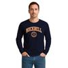 Barnesmith Bucknell University BU Bison Long Sleeve Adult Unisex T-Shirt, Heritage, Navy, X-Large view 2