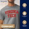 Barnesmith Virginia Polytechnic Institute and State University VT Turkey Short Sleeve Adult Unisex T-Shirt, Classic, Charcoal Grey, X-Large view 3