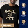 Barnesmith Florida State University FSU Seminoles Short-Sleeve T-Shirt, Heritage, Black, X-Large view 3