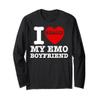 I Love My Emo Boyfriend BF I Heart Boyfriend Eboy Valentines Long Sleeve T-Shirt view 1
