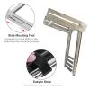 Telescopic Ladder, Boat Marine Under Platform Slide Mount Telescoping Ladder for Pontoon Yacht Dock Fishing Boat, Stainless Steel view 4