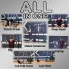 EonfitOmni Eonfit E5 Smith Machine with Vertical Leg Press, Power Cage Squat Rack with LAT-Pull Down Cable Crossover Rotating Arms System Home Gym Equipment All in One (Black, STD) view 2