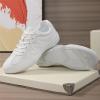 CheeryEase Girls White Cheer Shoes Youth Cheerleading Dance Shoes Breathable Lightweight Athletic Training Sneakers for Competition Sport Little Kid Size 12.5 view 3