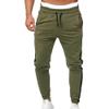 Maiyifu-GJ Men's Athletic Casual Jogger Pants Slim Fit Workout Running Drawstring Sweatpants Stretch Casual Trousers (Green,3X-Large) view 1
