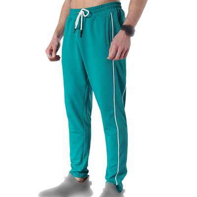 Maiyifu-GJ Men's Athletic Gym Workout Sweatpants Drawstring Elastic Waist Casual Jogger Pants Running Trousers with Pockets (Green,Large)
