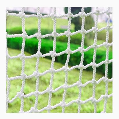 SCITOY Loft Net Stairway Suspension Bridge Balcony Protection Fence Safety Netting for Stadium Fencing Football Field Partition Fencing Color : 10cm mesh, Size : 4x5m(13.1x16.4ft)