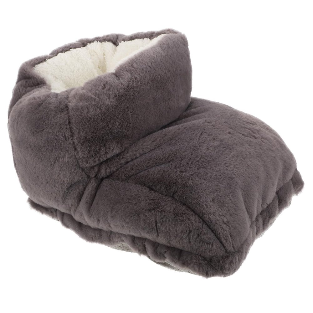 Beatifufu Quick Heat Electric Foot Warmer Foot Warmer Comfortable Heating Slippers