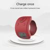 Hubceuo Mini Digital LCD Electronic Finger Ring Hand Tally Counter 6 Digit Rechargeable Counters Clicker-Black view 2