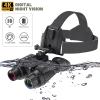 GOYOJO Head Mounted Night Vision Goggles - Rechargeable Portable Digital Night Vision Binoculars, Digital 3D Binoculars for Adults, Built-in 32GB SD Card view 2