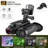 GOYOJO Head Mounted Night Vision Goggles - Rechargeable Portable Digital Night Vision Binoculars, Digital 3D Binoculars for Adults, Built-in 32GB SD Card view 3