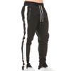 Maiyifu-GJ Men Lightweight Drawstring Joggers Slim Fit Workout Running Sweatpants Casual Athletic Trousers with Zipper Pocket (Black 1,XX-Large) view 4