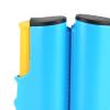 Retractable Table Tennis Net Rack with Safety Wavy Edge, Fashionable Portable Table Tennis Ball Net Rack for School and Gym, Essential Table Tennis Supplies(Blue Yellow) view 2