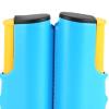 Retractable Table Tennis Net Rack with Safety Wavy Edge, Fashionable Portable Table Tennis Ball Net Rack for School and Gym, Essential Table Tennis Supplies(Blue Yellow) view 3