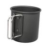 COOLHIYA Foldable Aluminum Alloy Water Mug Portable Camping Cup for Coffee Tea Beverages for Outdoor Activities Travel and Picnics Lightweight Easy to Clean view 1