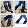aguachimp-Waterproof Boot Shoe Covers for Rain with Reflector, Reusable Cycling Shoe Covers, Unisex Rain Shoe Covers (XL-X Large, 2PAIR Man/Woman, 01) Black view 3