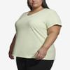 Calvin Klein Women's Performance T-Shirt,Iced Lime,2X view 3