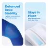 LP SUPPORT 667 Compression Sleeve Leg Full Length for Sports, Cycling, Running, Basketball, for Men Women (Blue, XL, 1pcs) view 3