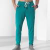 Maiyifu-GJ Men's Athletic Gym Workout Sweatpants Drawstring Elastic Waist Casual Jogger Pants Running Trousers with Pockets (Green,Medium) view 3