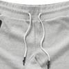 Maiyifu-GJ Men Lightweight Drawstring Joggers Slim Fit Workout Running Sweatpants Casual Athletic Trousers with Zipper Pocket (Grey 2,Large) view 4